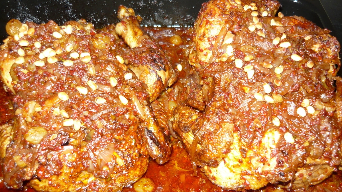 Курица с кисло-сладким соусом от Джейми Оливера