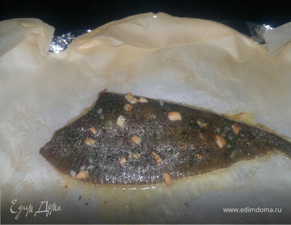 Запечённая камбала с Индейским рисом, приготовленным в стиле ризотто. Запечённая камбала с Индейским рисом, приготовленным в стиле ризотто.