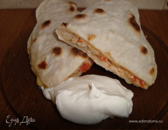 кесадия с курицей кесадия с курицей