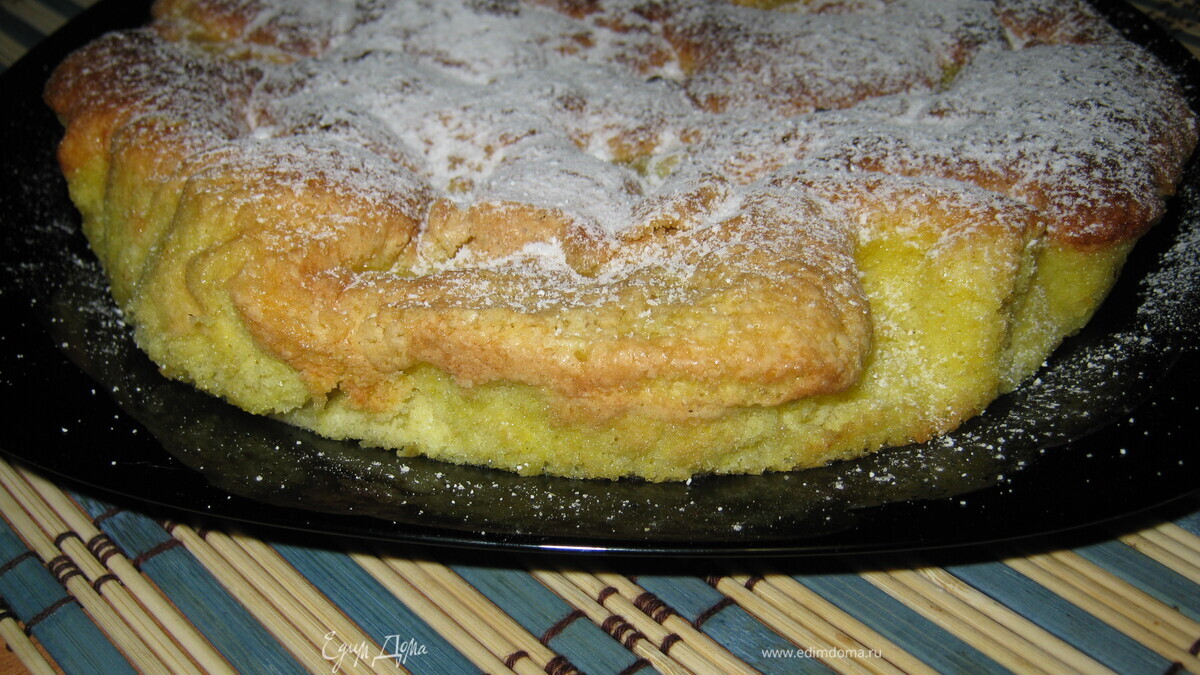 Пирог с яблоками.