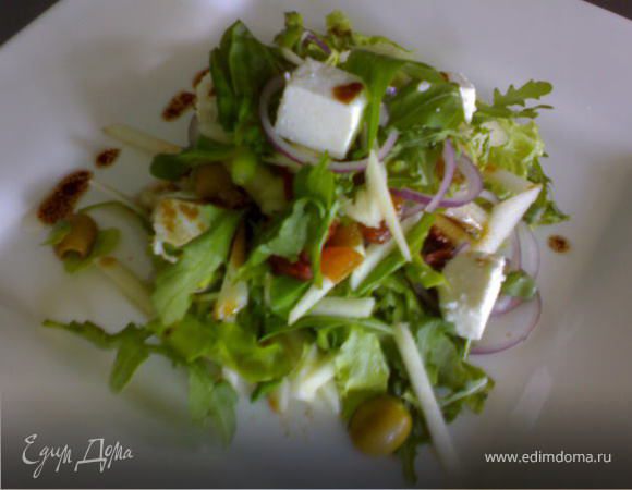 Салат с козьим сыром Салат с козьим сыром