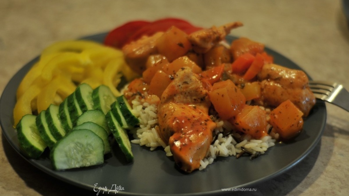 Курица в кисло-сладком соусе