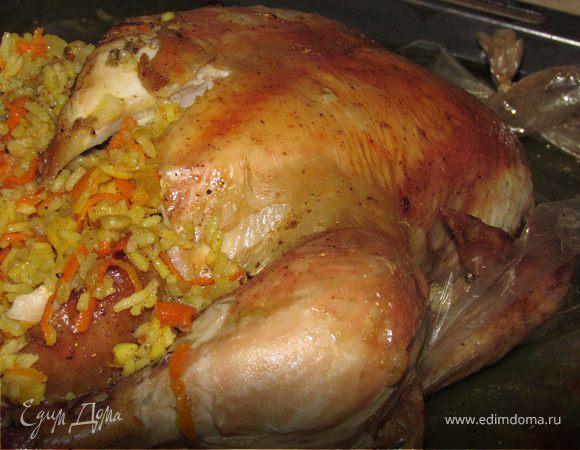 Фаршированная курица Фаршированная курица