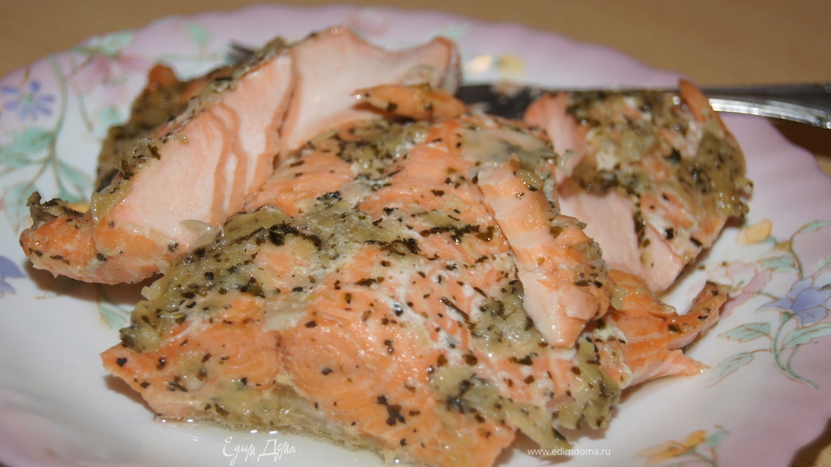 Лосось запеченный