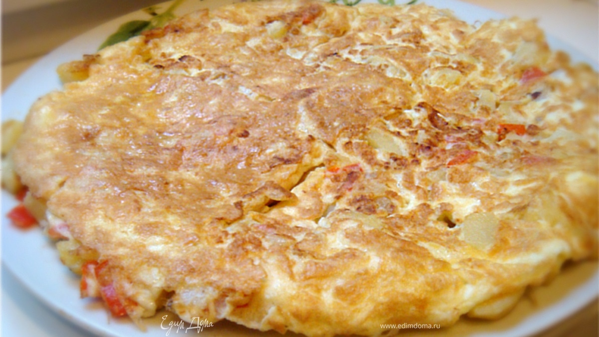 Tortilla Española с соусом айоли
