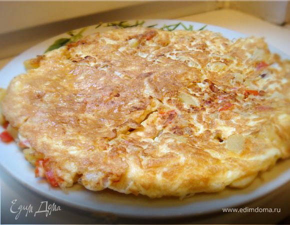 Tortilla Española с соусом айоли