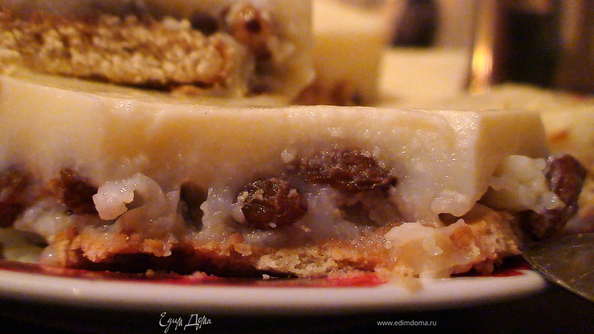 Молочное желе "Под снегом"