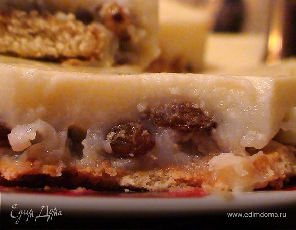 Молочное желе "Под снегом"