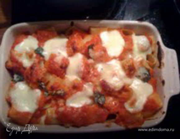 Паста с моцареллой