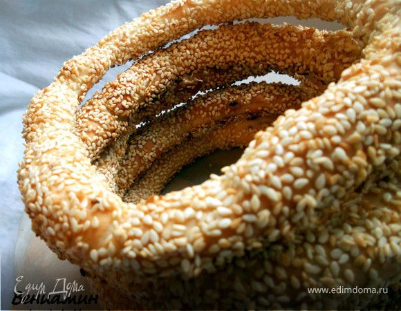 Симиты - турецкие бублики Симиты - турецкие бублики