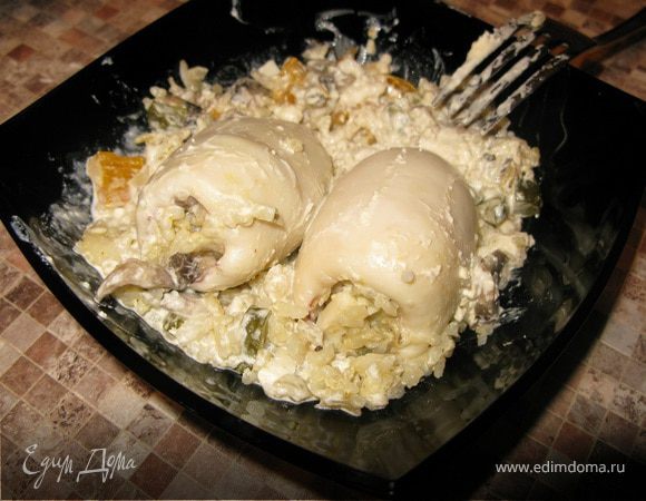 Фаршированные кальмары