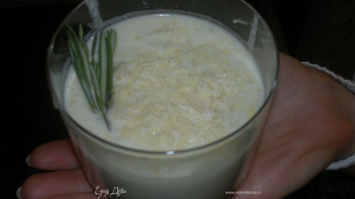 Délectation de Julia. Панна-кота с синим сыром.