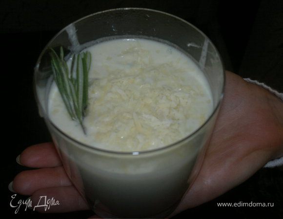 Délectation de Julia. Панна-кота с синим сыром.