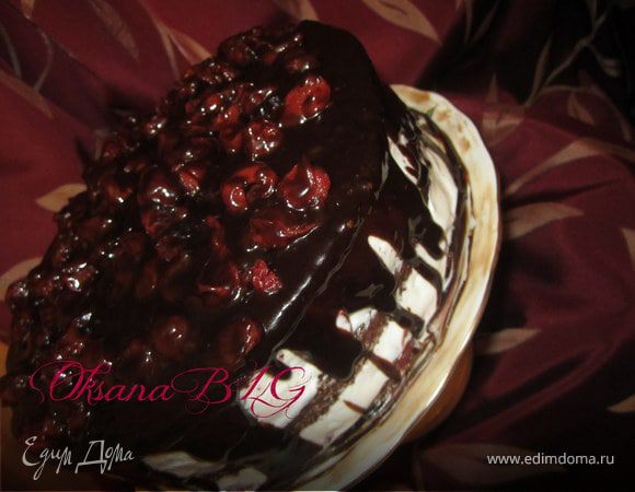 Торт "Вишня в шоколаде" Торт "Вишня в шоколаде"
