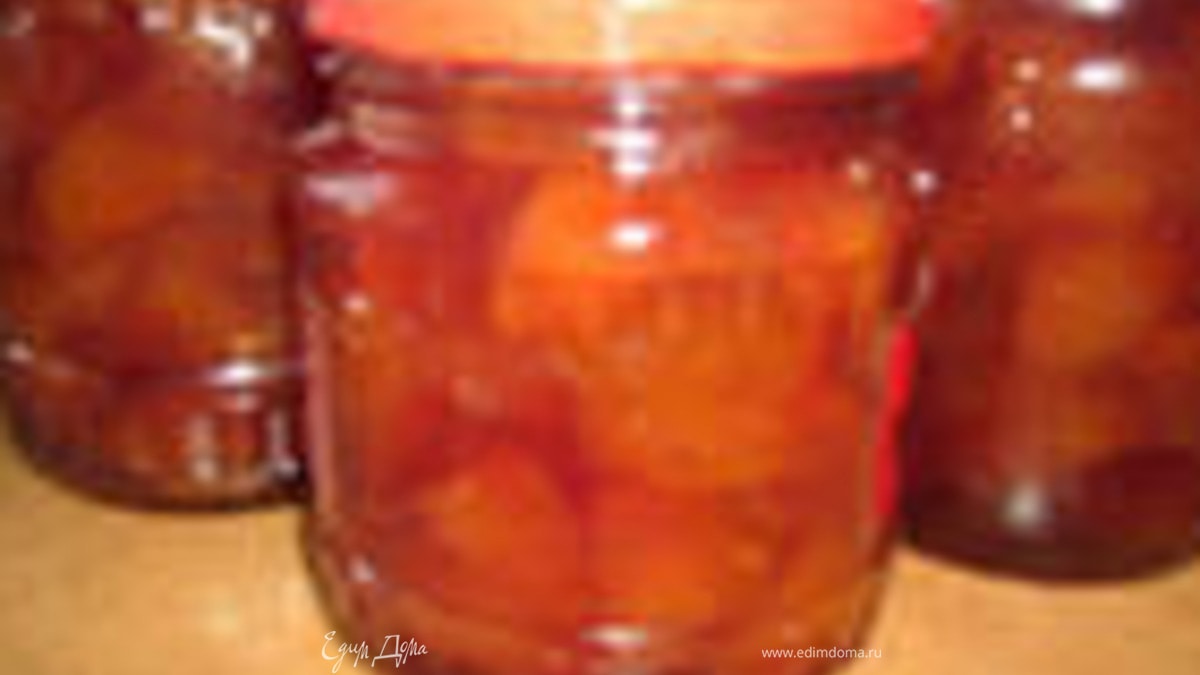 Варенье из персиков и груш.