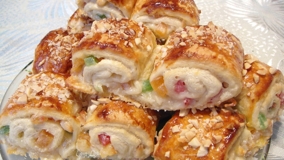 Рулетики с цукатами