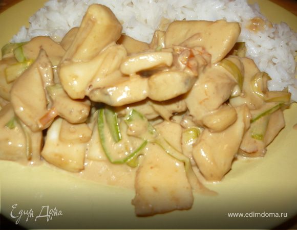 Кальмар в восточном стиле Кальмар в восточном стиле