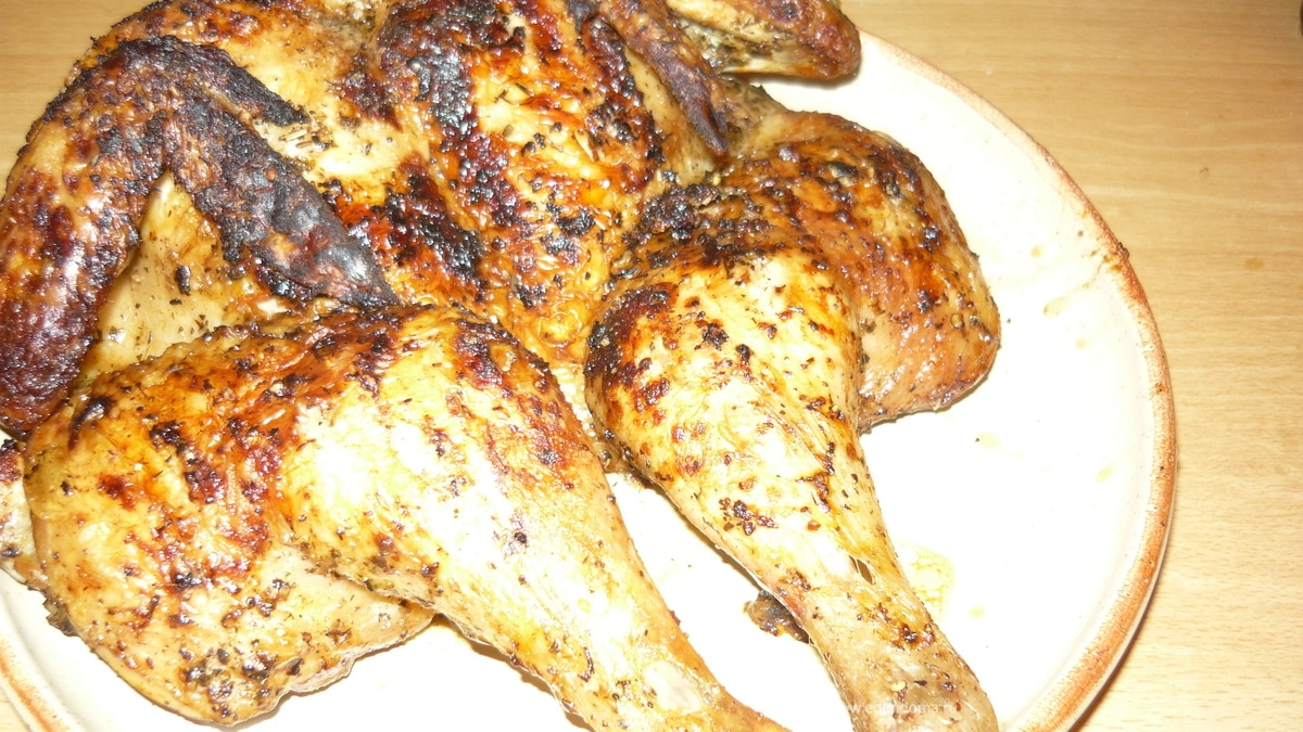 Лимонный цыпленок гриль по Джейми Оливеру