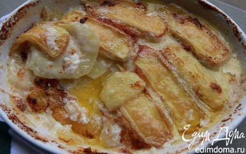 Рецепт Гратен из картофеля с сыром
