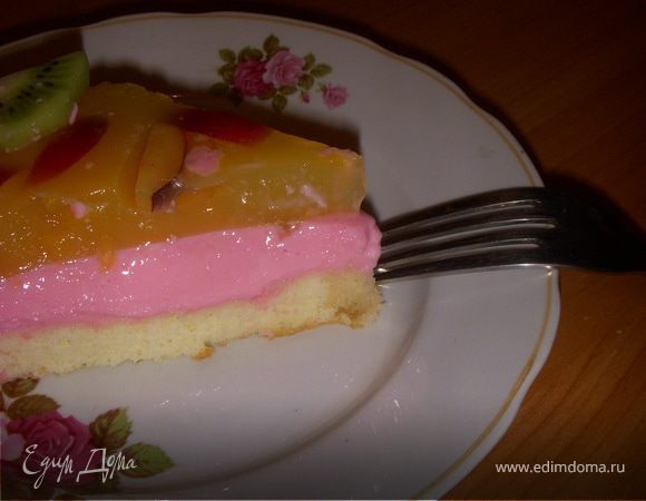 Йогуртовый торт "Мультифрукт"