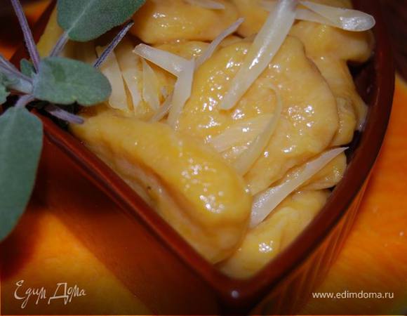 Ньокки из тыквы с шалфеем Ньокки из тыквы с шалфеем