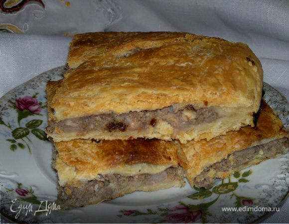 Пирог из простого теста