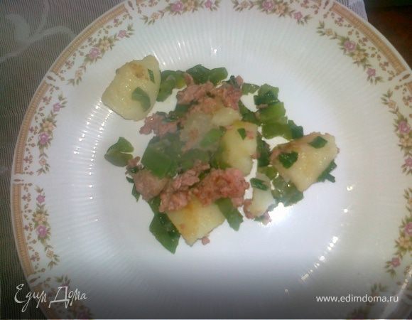 Хрустящая картошка с кинзой Хрустящая картошка с кинзой