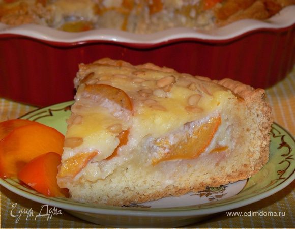 Пирог с хурмой