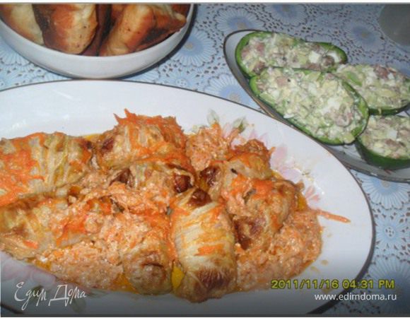 Голубцы из китайской капусты