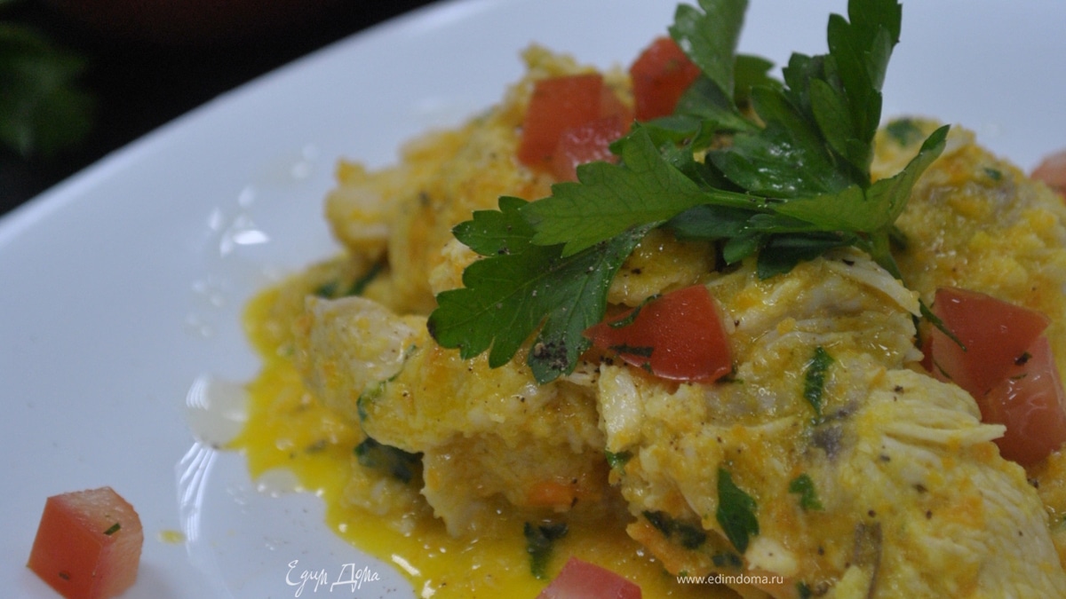 Фрикассе из курицы от Стефано Антониолли