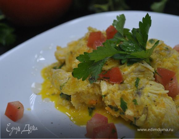 Фрикассе из курицы от Стефано Антониолли Фрикассе из курицы от Стефано Антониолли