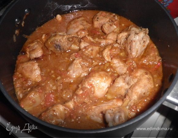 Чахохбили из куриных ножек Чахохбили из куриных ножек