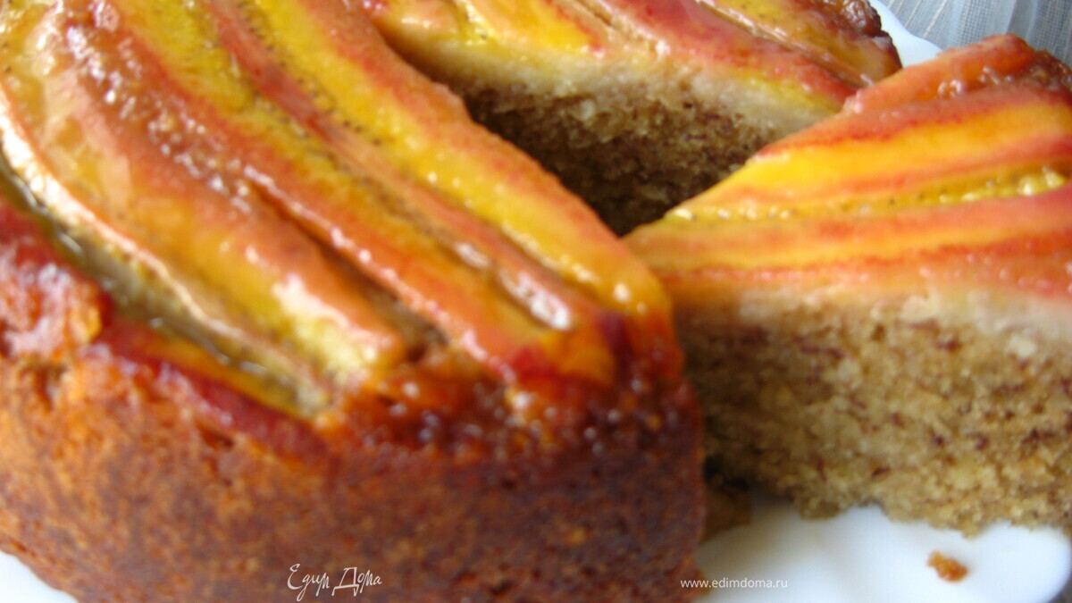 БАНАНОВО-МИНДАЛЬНЫЙ ПИРОГ