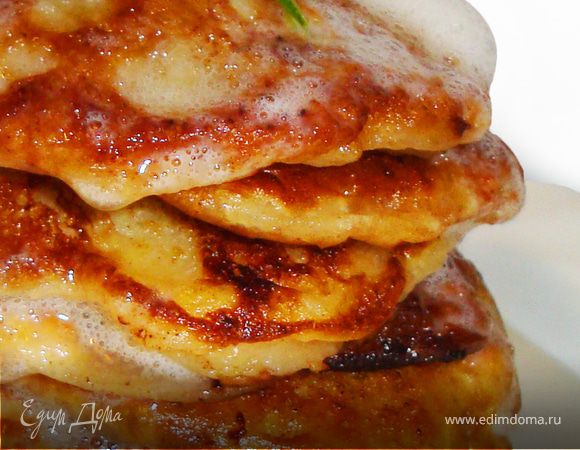 Банановые оладушки с шоколадом Банановые оладушки с шоколадом