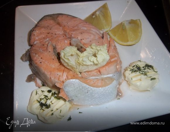 Лосось с маслом