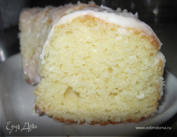 Творожный кекс с кокосовой стружкой Творожный кекс с кокосовой стружкой