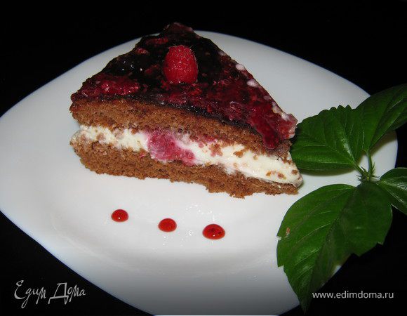 Торт «Малиновая фантазия» Торт «Малиновая фантазия»