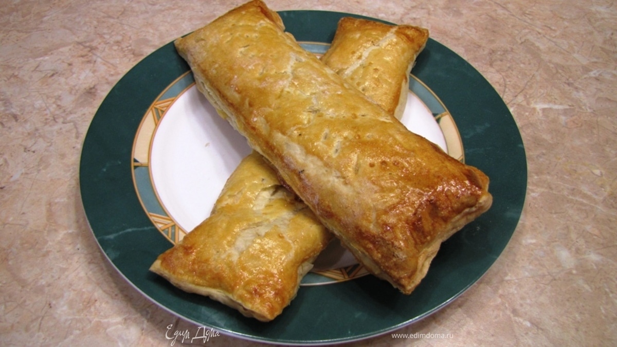Самса с сыром для ленивых