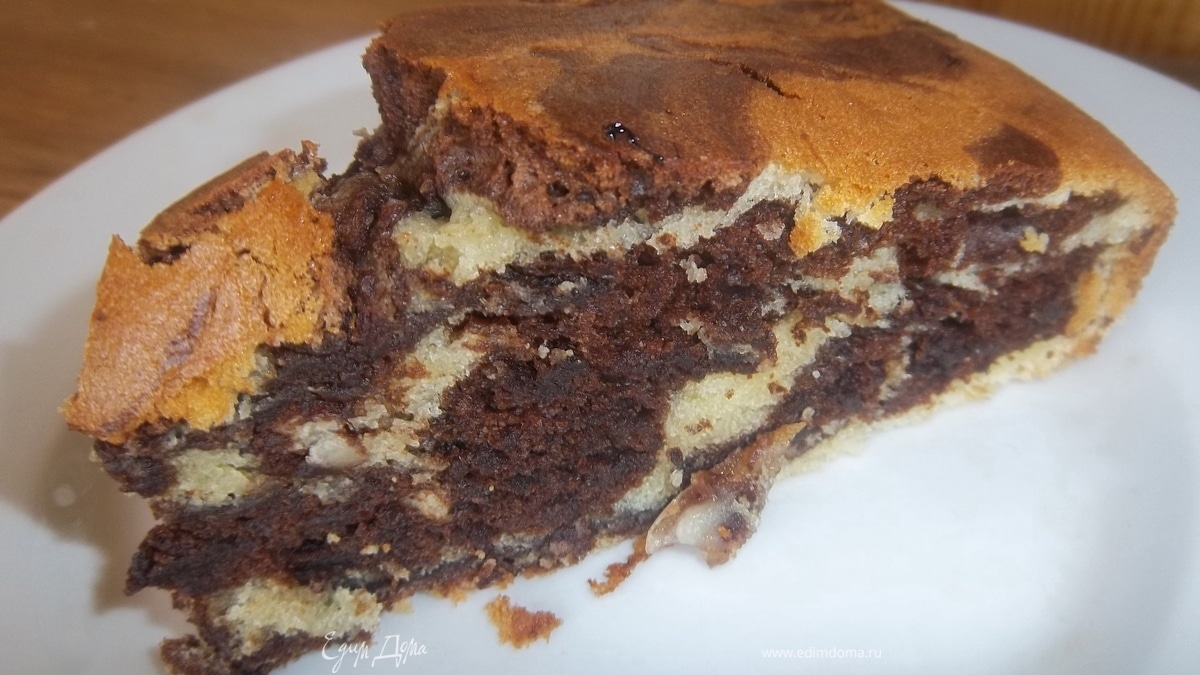 Пирог "Зебра"