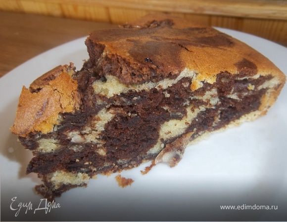 Пирог "Зебра"