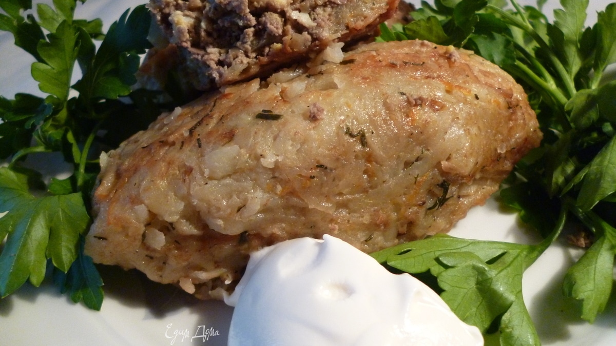 Зразы картофельные.