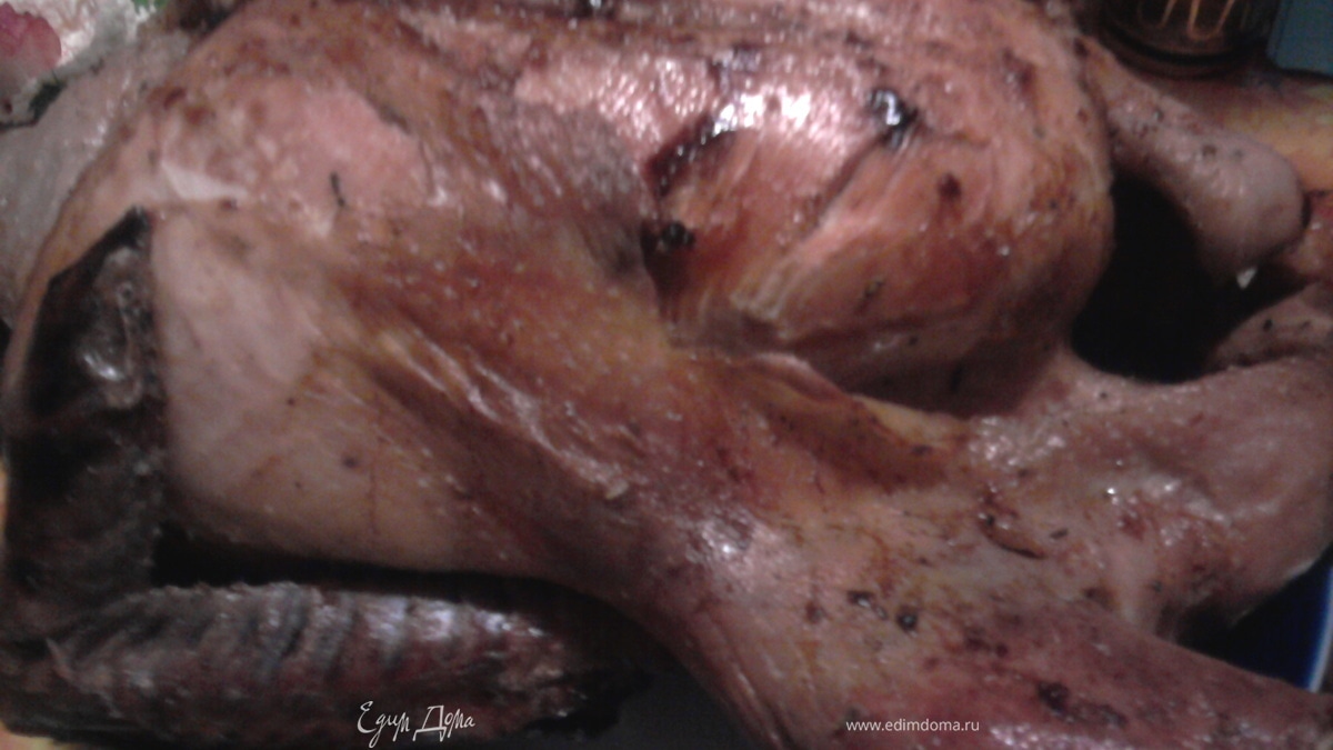 Индейка, запеченная целиком