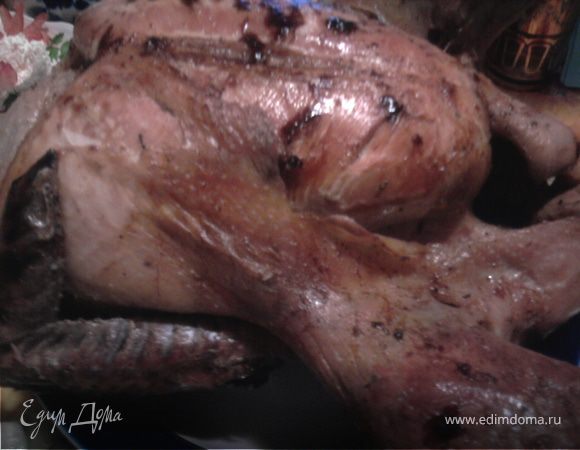 Индейка, запеченная целиком