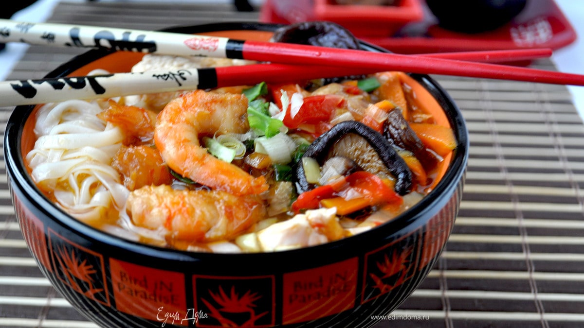 Суп "Азиатский фьюжн"