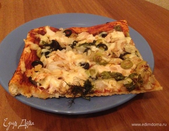 Рыбная пицца Рыбная пицца