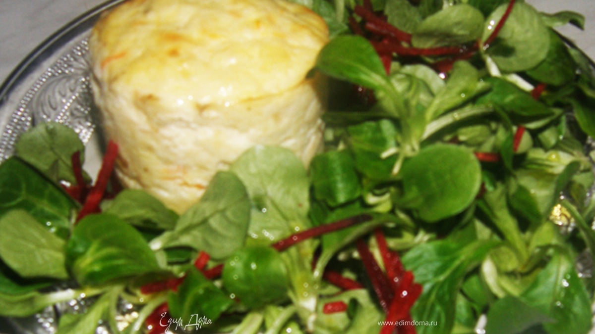 Детские маффины "Куриное суфле"