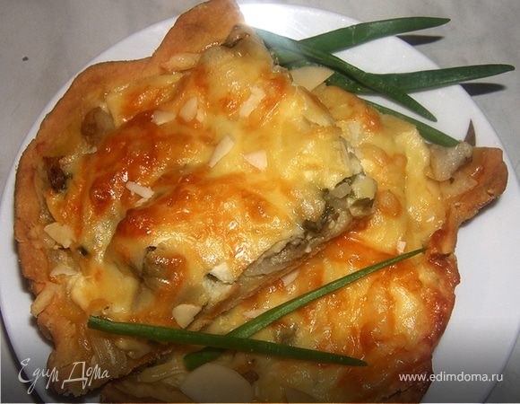 Рыбный открытый пирог, пальчики оближешь!!!