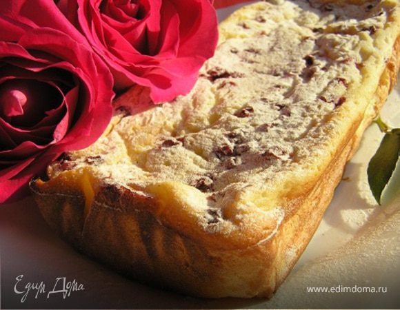 Корсиканский чизкейк с брусникой