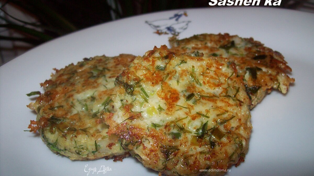 Греческие кефтедас из цукини