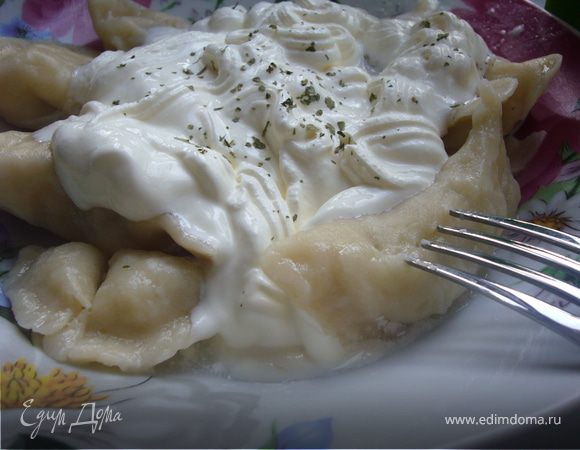 Вареники с картошкой и орегано